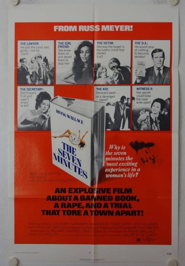 The Seven Minutes originales US Onesheet Filmplakat